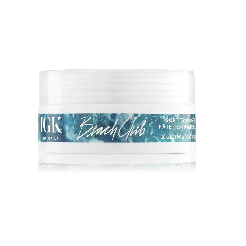 IGK Beach Club Soft Texture Paste 2oz - James Geidner Hair Studio