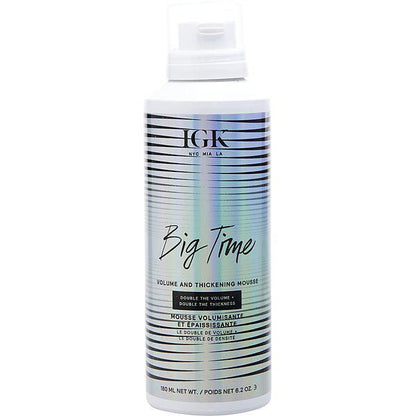 IGK Big Time Volume & Thickening Hair Mousse 6.2oz - James Geidner Hair Studio