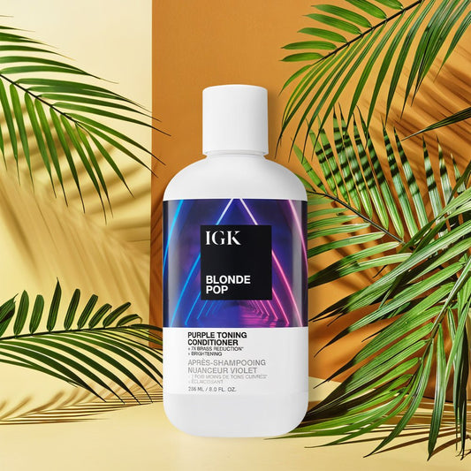 IGK Blonde POP Conditioner 8 oz - James S Geidner Inc