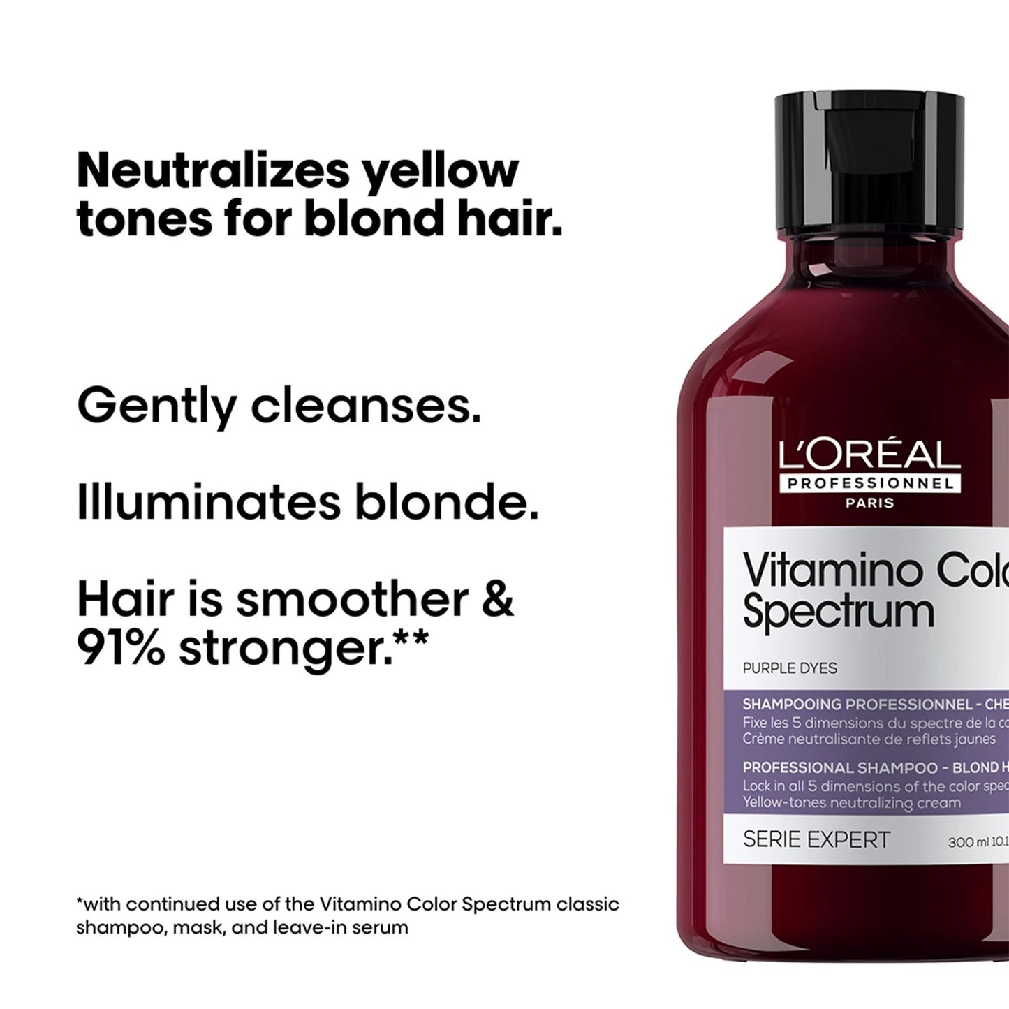 L’Oreal Vitamino Color Spectrum Purple Shampoo by L'Oreal Professionnel | James Geidner Hair Studio, Vero Beach FL