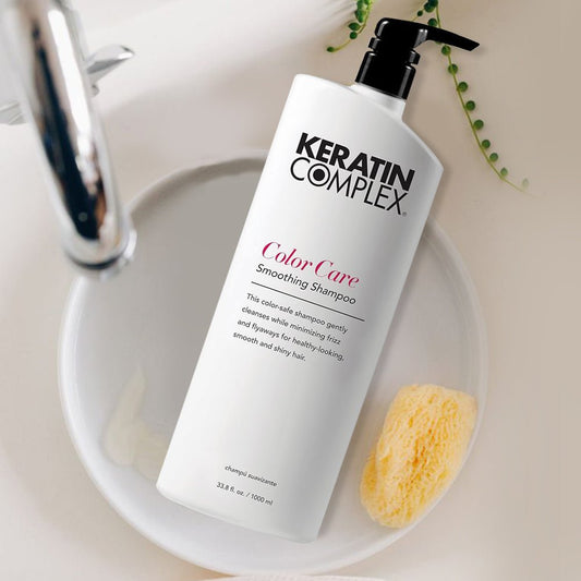 Keratin Complex Color Care Smoothing Shampoo, 33.8 oz - James Geidner Hair Studio