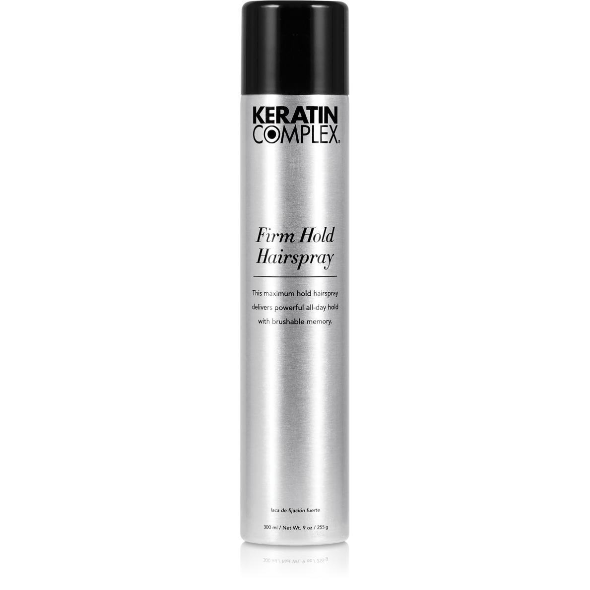 Keratin Complex Firm Hold Hairspray 9oz - James S Geidner Inc