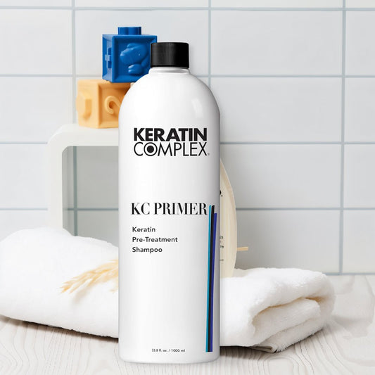 Keratin Complex Primer Pre - Treatment Shampoo 33.8oz - James Geidner Hair Studio