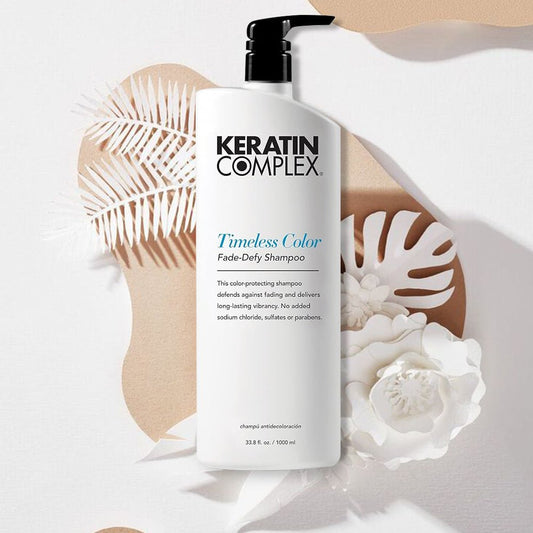 Keratin Complex Timeless Color Fade - Defy Shampoo, 33.8 oz - James Geidner Hair Studio