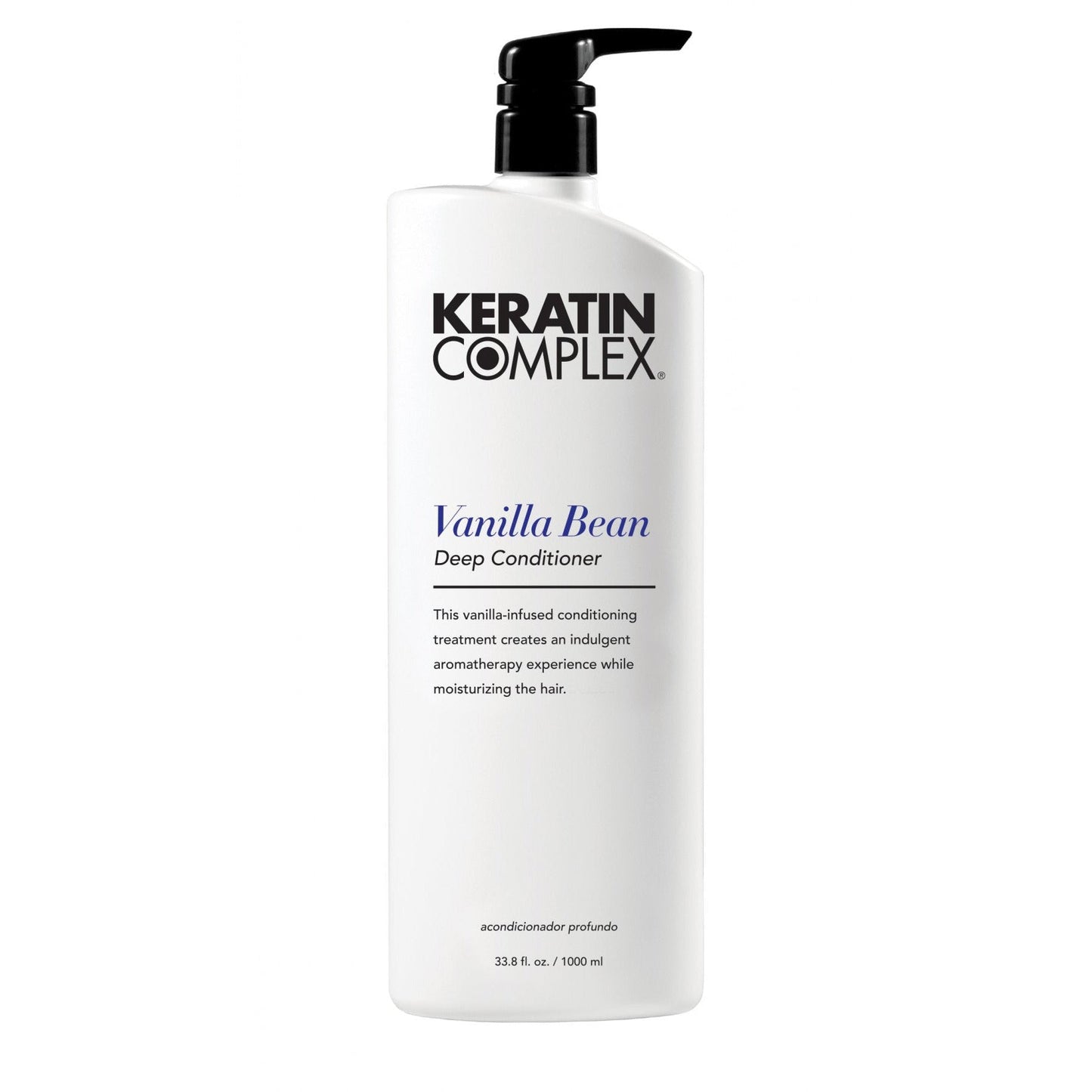 Keratin Complex Vanilla Bean Deep Conditioner 33.8oz - James Geidner Hair Studio