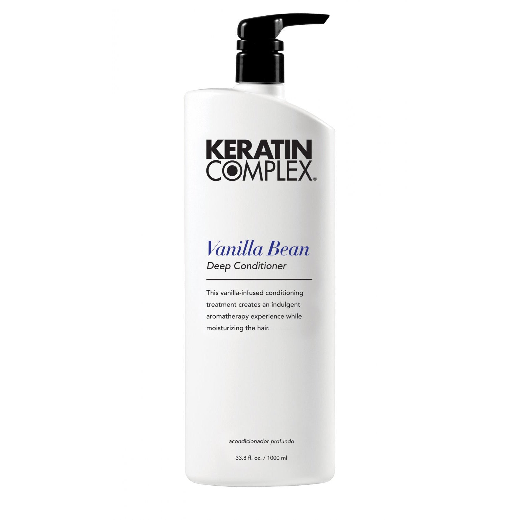 Keratin Complex Vanilla Bean Deep Conditioner 33.8oz - James Geidner Hair Studio