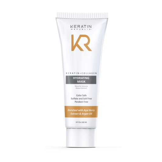 Keratin Republic Keratin & Collagen Hydrating Mask 8 oz - James Geidner Hair Studio