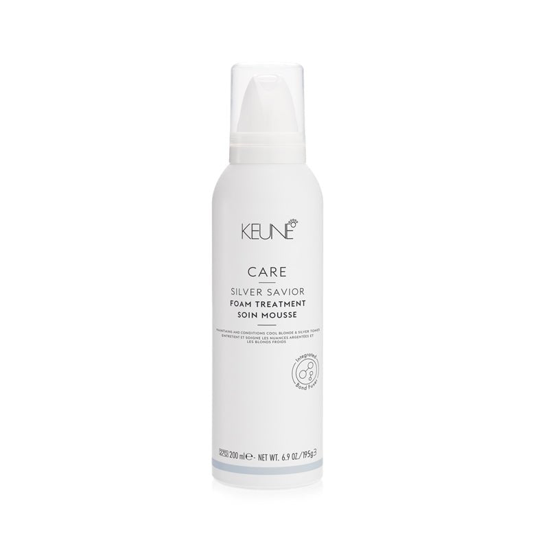 Keune Care Silver Savior Foam Treatment 6.9oz - James Geidner Hair Studio