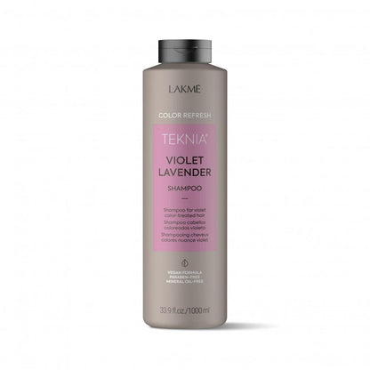 Lakme Teknia Violet Lavender Refresh Shampoo - James S Geidner Inc