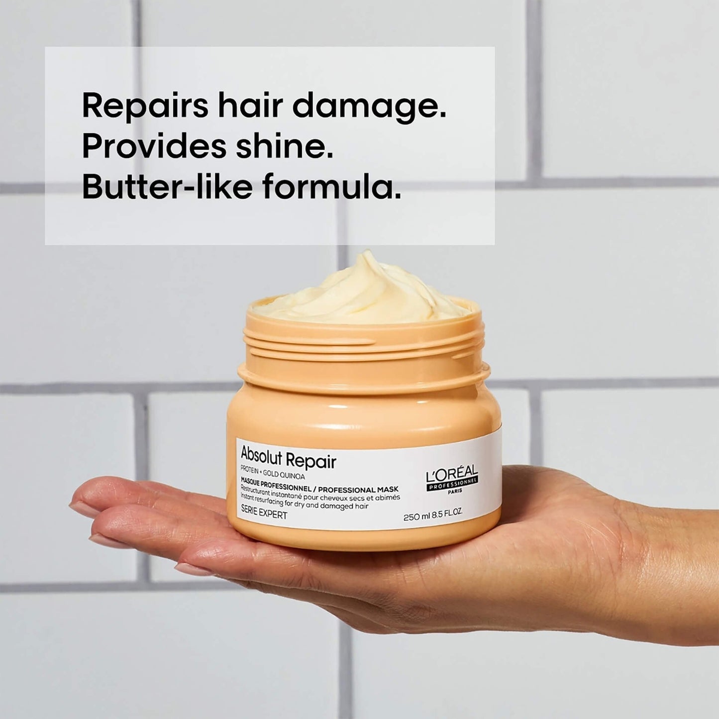 L'Oreal Absolut Repair Instant Mask for Damaged Hair - James Geidner Hair Studio