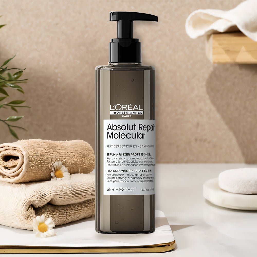 L'Oreal Absolut Repair Molecular Repair Rinse Off Serum 8.45oz - James Geidner Hair Studio