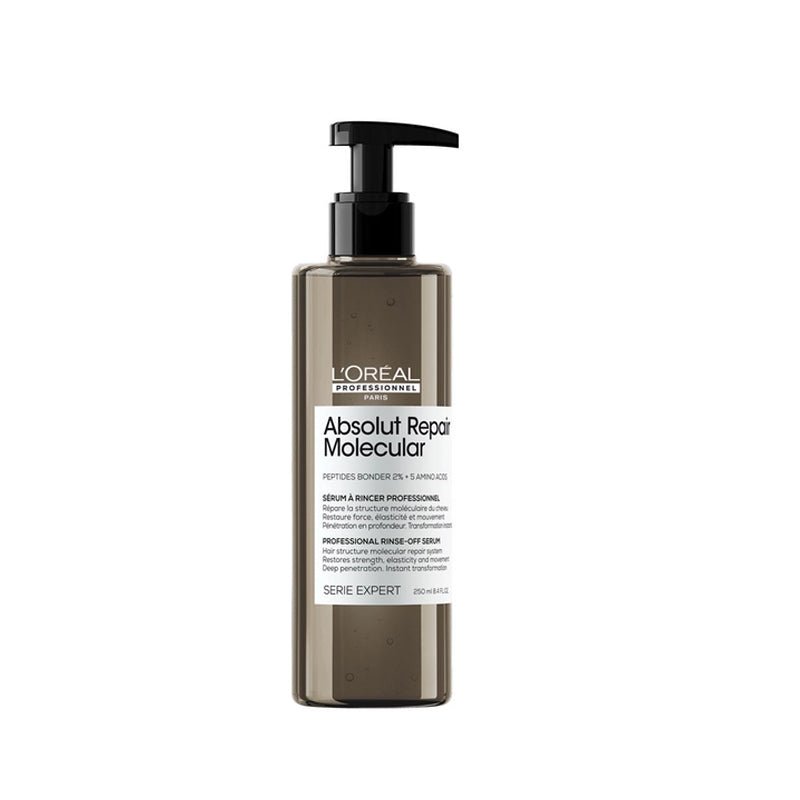 L'Oreal Absolut Repair Molecular Repair Rinse Off Serum 8.45oz - James Geidner Hair Studio