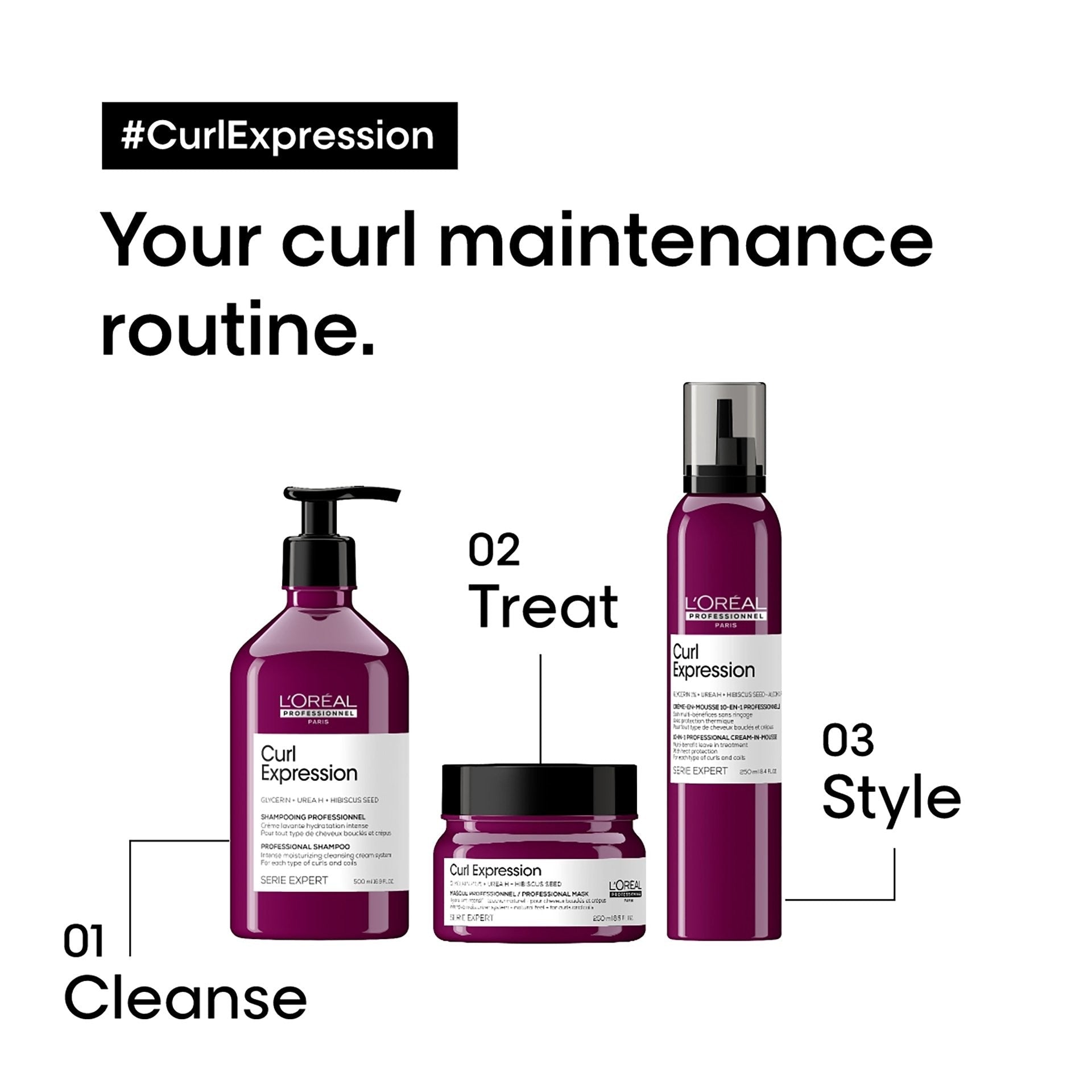 L'Oreal Curl Expression Intensive Moisturizer Mask 8.5oz - James Geidner Hair Studio