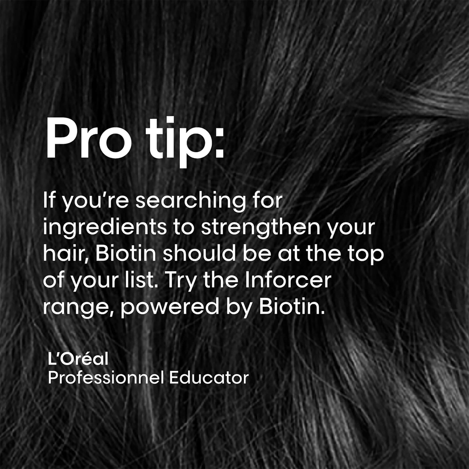 L'Oreal Inforcer Strengthening Anti - Breakage Shampoo 16.9oz - James Geidner Hair Studio