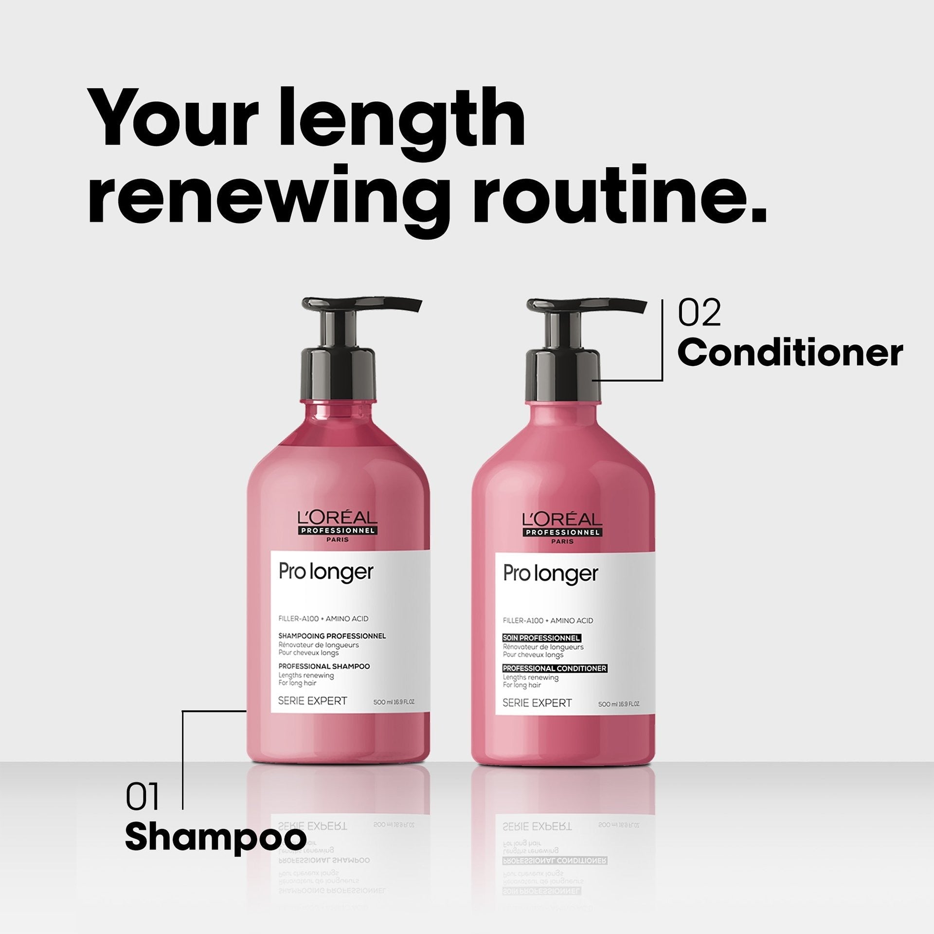 L'Oreal Pro Longer Lengths Renewing Shampoo - James Geidner Hair Studio