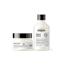 L'Oréal Professionnel Metal Detox Shampoo & Mask Duo Set - James Geidner Hair Studio