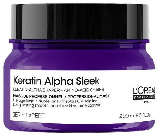 L'Oréal Professionnel Serie Expert Keratin Alpha Sleek Anti - Frizz Hair Mask - James Geidner Hair Studio