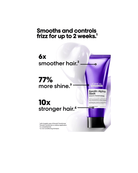 L'Oréal Professionnel Serie Expert Keratin Alpha Sleek Smooth Transformer - James Geidner Hair Studio