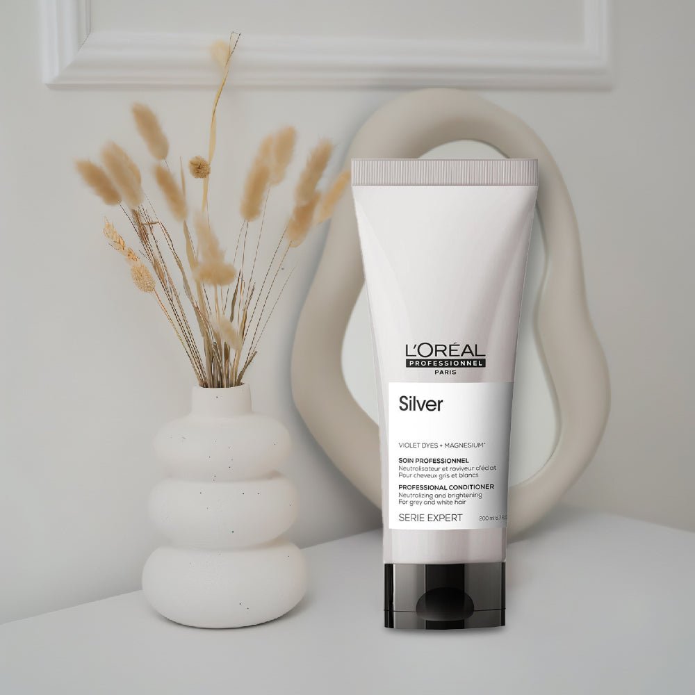 L'Oreal Silver Purple Conditioner for Brassy Hair 6.7oz - James Geidner Hair Studio