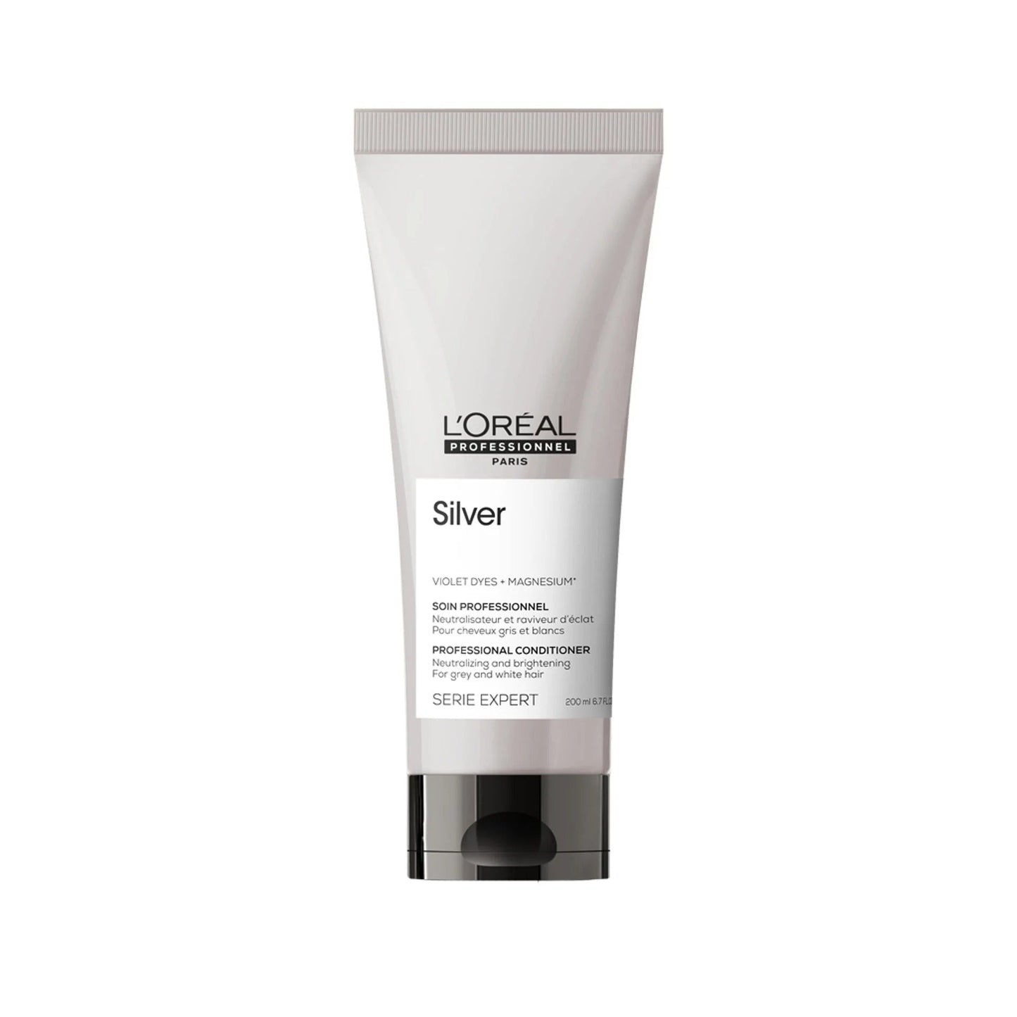 L'Oreal Silver Purple Conditioner for Grey and White Hair 6.7oz - James Geidner Hair Studio