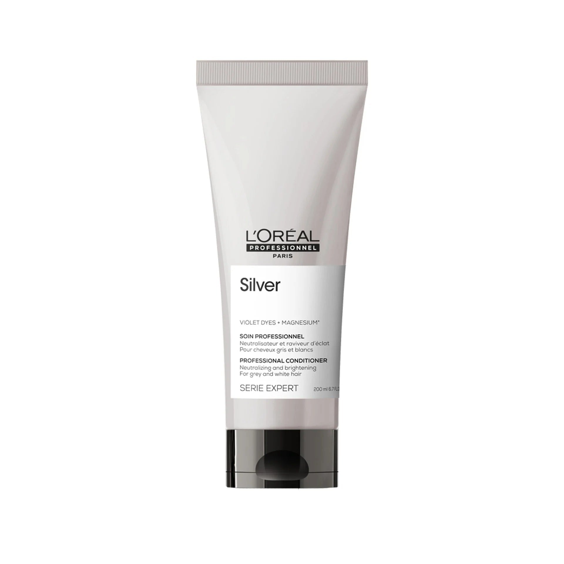 L'Oreal Silver Purple Conditioner for Grey and White Hair 6.7oz - James Geidner Hair Studio