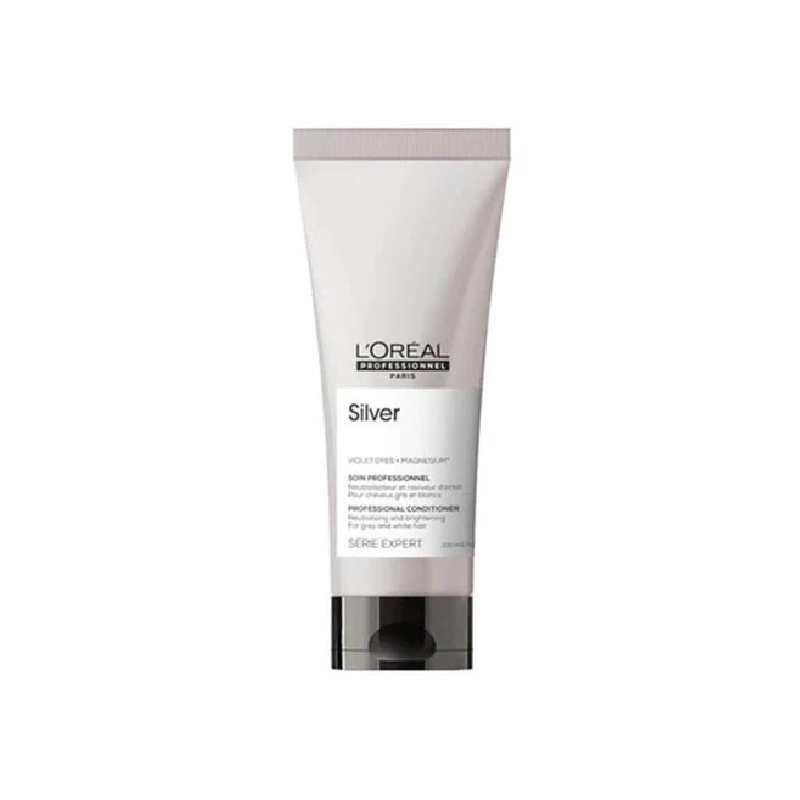 L'Oreal Silver Purple Conditioner for Grey and White Hair 6.7oz - James Geidner Hair Studio