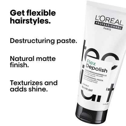 L’Oreal Techni.Art Flex Depolish 3.4 oz - James Geidner Hair Studio