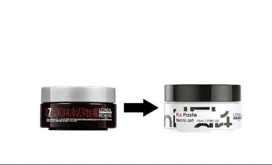 L'Oreal Techni.Art Poker Paste is now Fix Paste - James Geidner Hair Studio