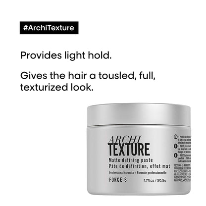 L'Oreal Tecni.Art Architexture Texturizing Pomade 1.7 oz - James Geidner Hair Studio