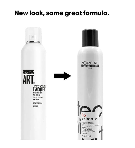 L'Oreal Tecni.Art Extreme Lacquer Extra Strong Hold Hairspray - James Geidner Hair Studio
