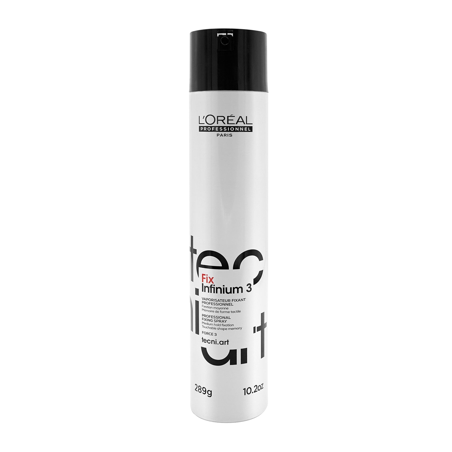 L'Oreal Tecni.Art Fix Infinium 3 Medium Hold Hairspray 10.2 oz - James Geidner Hair Studio