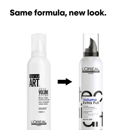 L'Oreal Tecni.Art Volume Extra Full Mousse 8.4 oz - James Geidner Hair Studio