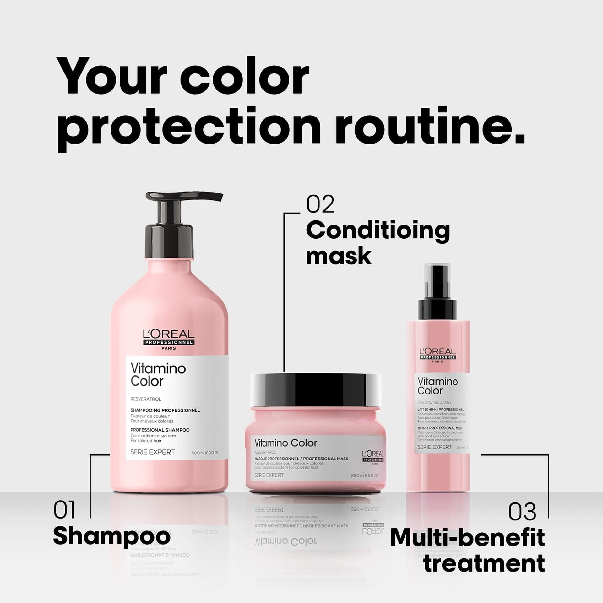 L'Oreal Vitamino Color Radiance Mask - James Geidner Hair Studio