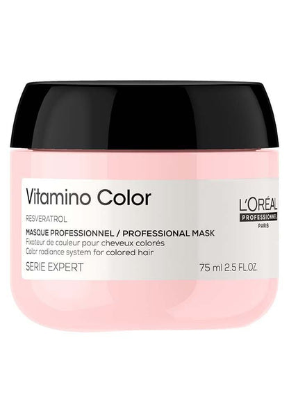 L'Oreal Vitamino Color Radiance Mask for Color - Treated Hair - James Geidner Hair Studio