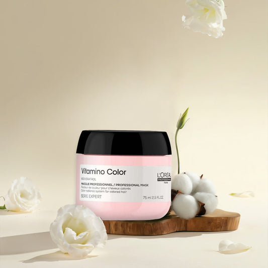 L'Oreal Vitamino Color Radiance Mask for Color - Treated Hair - James S Geidner Inc