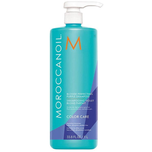 Moroccanoil Blonde Perfecting Purple Shampoo - James Geidner Hair Studio