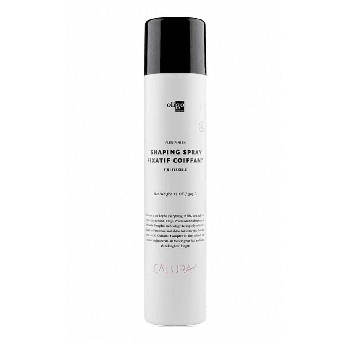 Oligo Calura Flex Finish Shaping Spray 14oz - James Geidner Hair Studio
