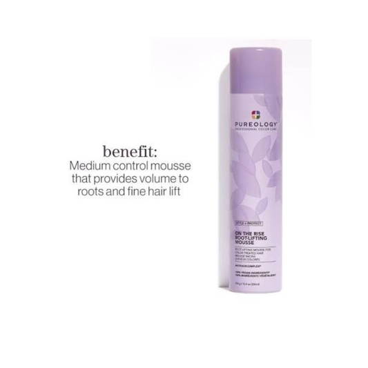 Pureology Style & Protect-On the Rise Root Lifting Mousse