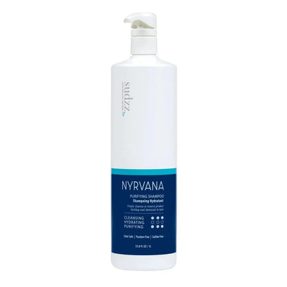 SUDZZfx Nyrvana Purifying Shampoo 33.8 oz - James Geidner Hair Studio