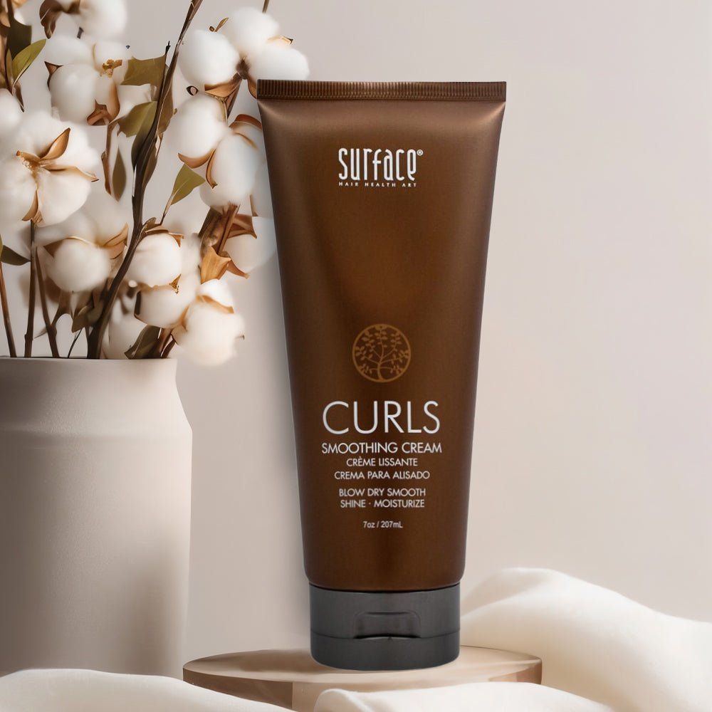 Surface Curls Smoothing Cream 7 oz - James Geidner Hair Studio