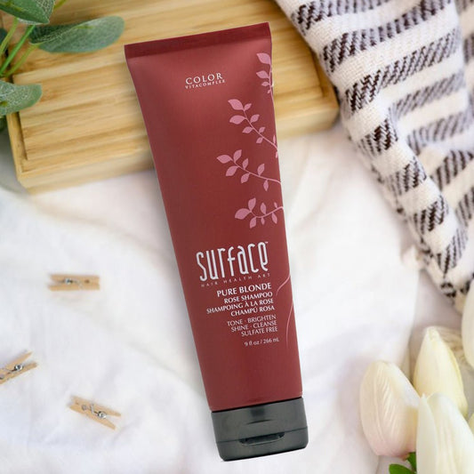 Surface Hair Pure Blonde Rose Shampoo, 9 Oz - James Geidner Hair Studio