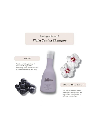 Shibui Violet Toning Shampoo 12 oz