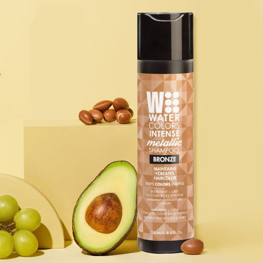 Tressa Watercolors Intense Metallic Bronze Shampoo, 8.5 oz - James Geidner Hair Studio