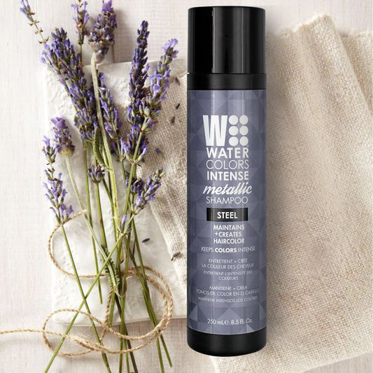 Tressa Watercolors Intense Shampoo Metallic Steel 8.25 oz - James Geidner Hair Studio